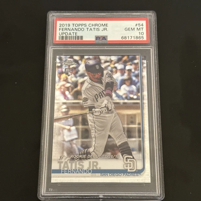 2019 Topps Chrome Update Baseball Cards – 10 Card Lot – You Pick – Pack Fresh