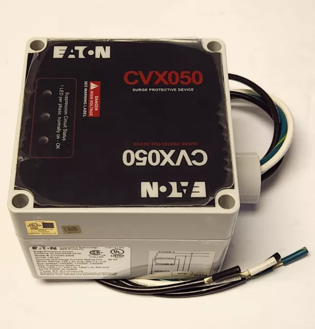 EATON CVX050 SPD Surge Protective Device CVX050-240S 50 KA 110-240 VAC