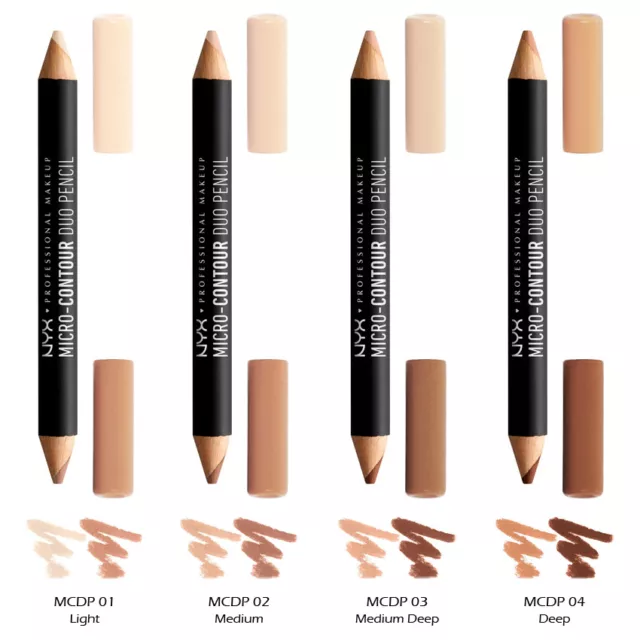 1 NYX Micro Contour Duo Pencil - MCDP "Pick Your 1 Color" *Joy's cosmetics*