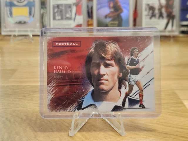 Carte Autographe Kenny Dalglish Écosse Futera 01/04 - Near Mint - Non Gradée