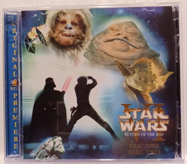 Star Wars VI Return of the Jedi - 2 Disc VCD Video CD - Import Very Rare