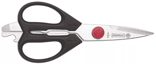 Mundial Multi Purpose Take A Part Kitchen Shears Scissors 8 1/2" 21Cm (20880)