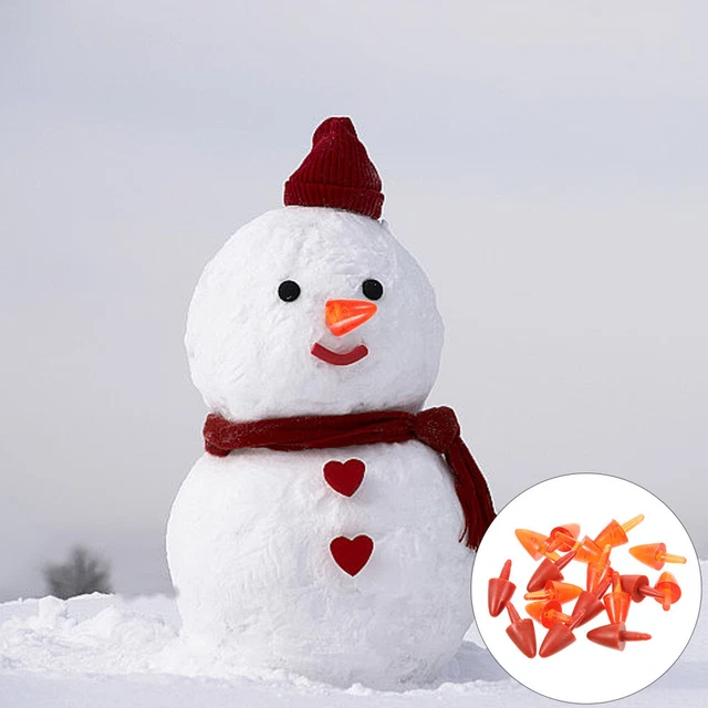 Petits nez décoratifs de noël, 200 pièces, nez fait à la main, matériel de