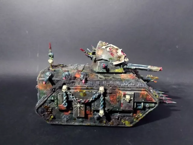 Warhammer 40k pro painted Chimera Tank Chaos Renegades Nurgle Death Guard 2