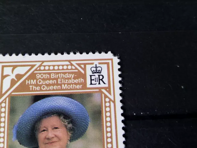 British Virgin Islands - The Queen Mothers 90th Birthday - Mint MNH Set 2