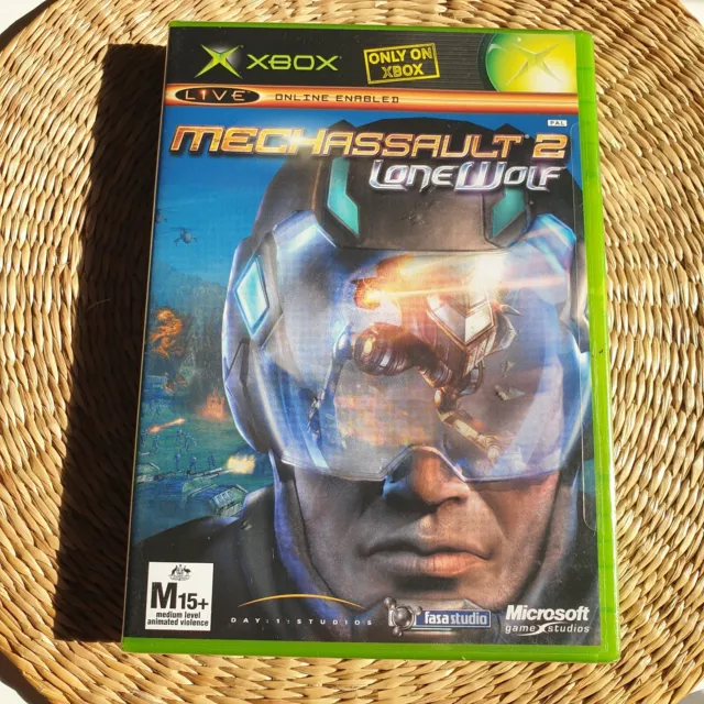 NEW SEALED Mechassault 2 Lone Wolf Xbox Original Video Game