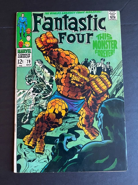 Fantastic Four #79 - Android Man Appearance (Marvel, 1968) Fine/Fine+