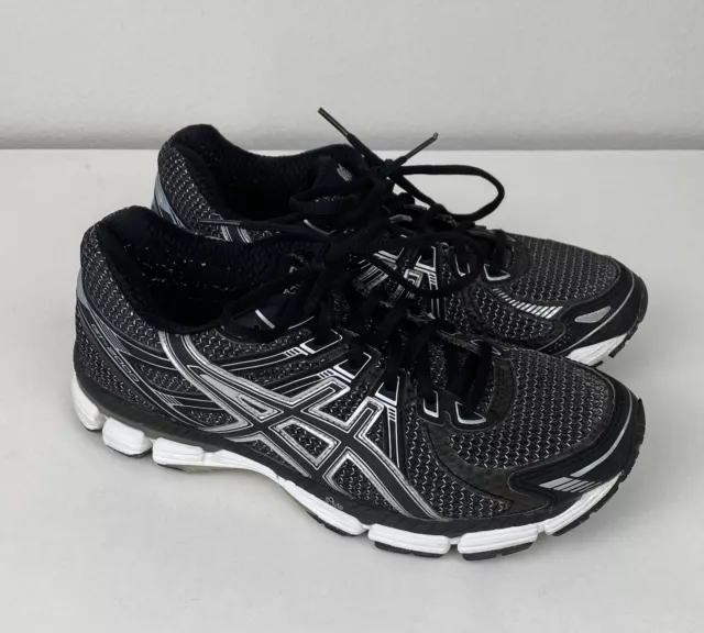 Asics GT 2000 Womens Size 8 Black Gray Running Athletic Shoes Sneakers