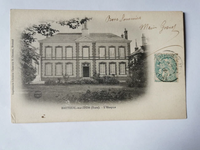 CPA 27 BRETEUIL-SUR-ITON - L'Hospice