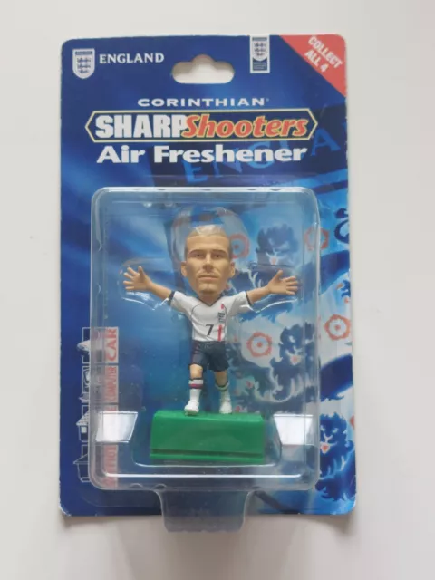 Corinthians Sharp Shooter England Beckham Air Freshener New Sealed