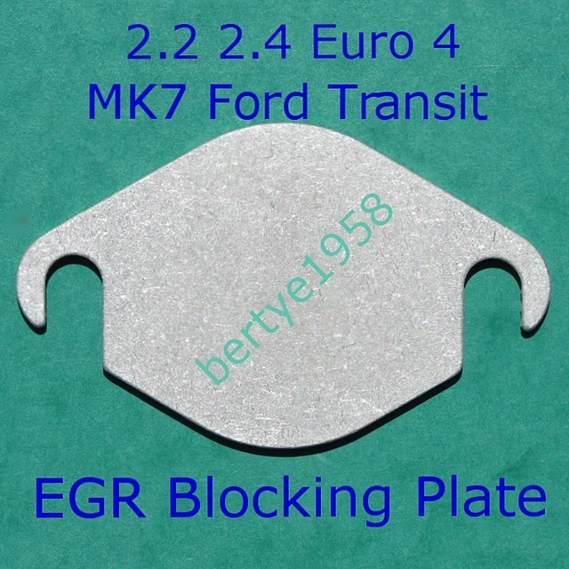 EGR VALVE BLANK Plate Ford MK7 Transit 2.2 2.4 tdci Land Rover 2.4 Some