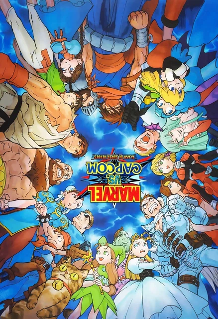Marvel Vs. Capcom Poster Wall Art - Choose From 16x24, 20x30, Or
