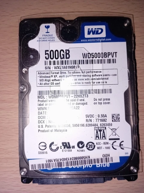 WD Maroc | Disque Dur Western Digital à prix compétitif