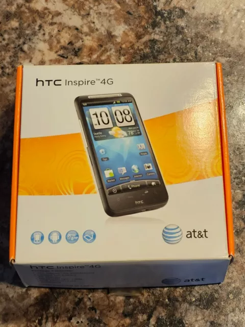 HTC Inspire 4G - 4GB - Black (AT&T) Smartphone