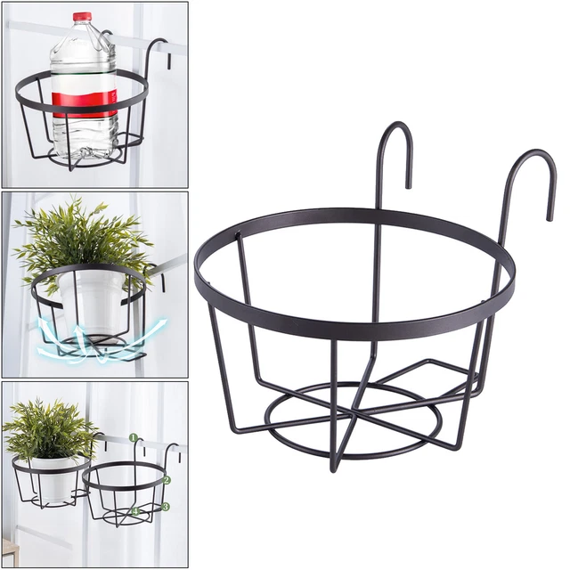 Hängen Geländer Pflanzer Eisen Blumentopf Halter Balkon Pflanzer Geländer