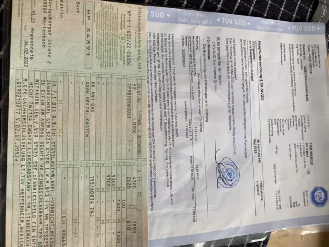Pferdeanhänger gebracht (Etzel)