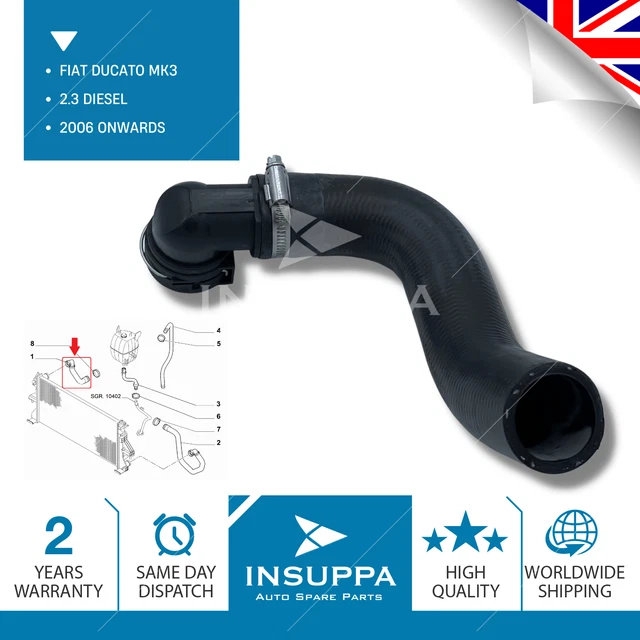 Mopar Tubo Radiatore Superiore Originale Per Ram Promaster 2015-2023, 3.6L V6, Codice 52014861AE