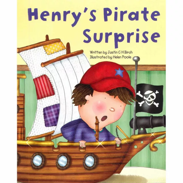 Große Kinder Schlafenszeit Geschichte - Henrys Piratenüberraschung - Bilderbuch Kinder 2195