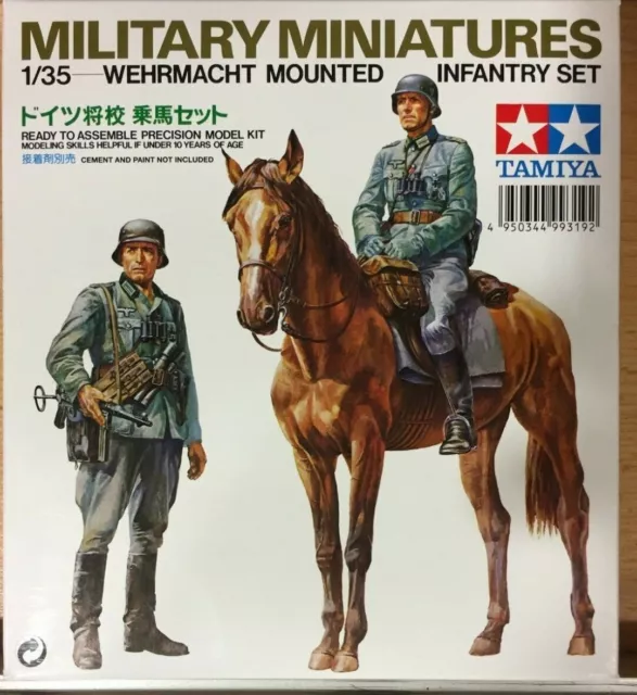 Tamiya Maquette, Echelle 1/35, Wehrmacht Monté Infanterie Ensemble, ref.35053