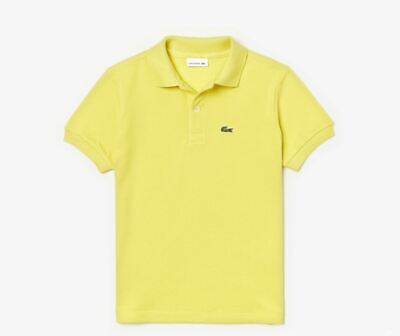 LACOSTE BOYS CLASSIC PIQUE COTTON POLO SHIRT 2/3/4/6 YEARS rrp:-£60