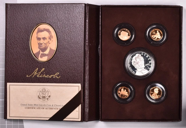 2009 Lincoln Coin and Chronicles Set (LN6) Complete With Box & COA