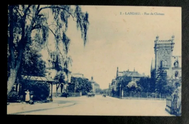 Cpa Germany: Landau - R. Du Chateau - La Chicoree D.v. Coffee Bonus Bayon
