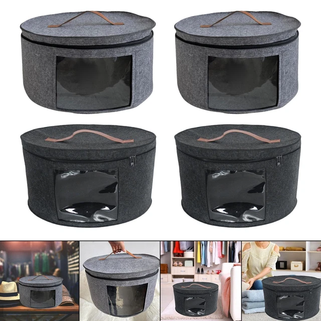 Contenitore per cappelli in feltro Organizzatore per cappelli Cestino