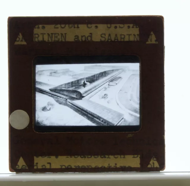 Eero Saarinen 35mm Esco Slide Photograph General Motors Warren Michigan