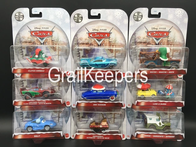 Disney Pixar Cars Diecast Wintertime Cruisers Holiday Mater Saves Christmas Gift