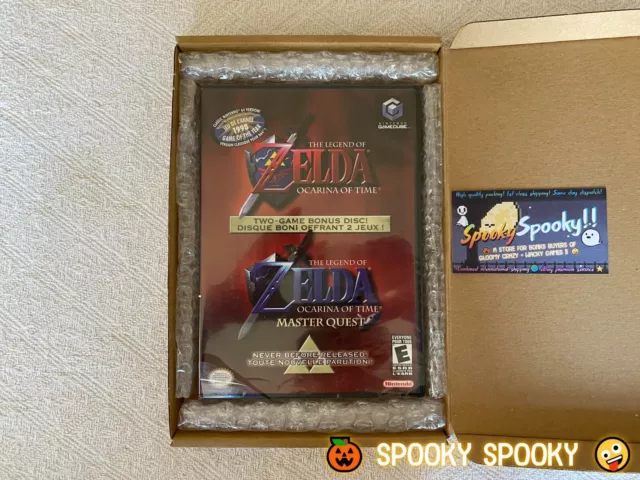 Zelda: Ocarina of Time - Master Quest (Gamecube) NTSC-U/C USA! New - Torn Seal👀