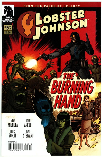 Lobster Johnson: The Burning Hand (2012) #5 NM 9.4