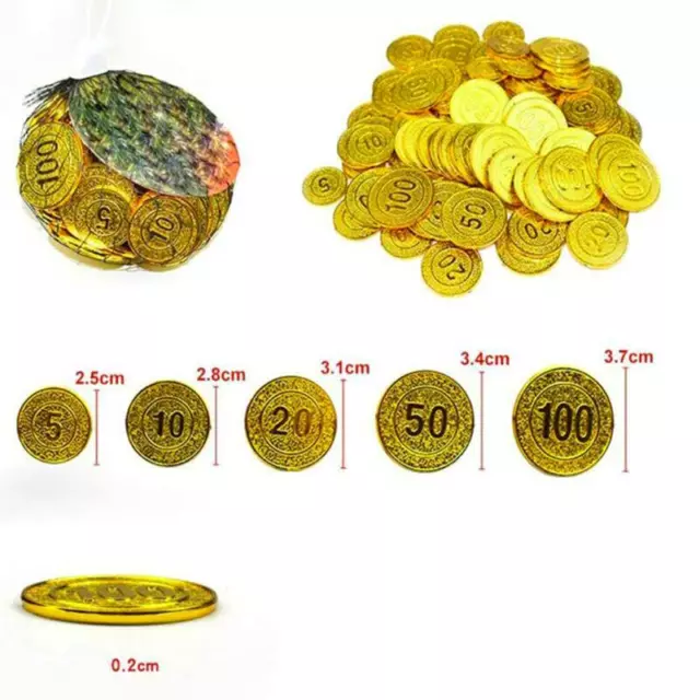 Set di chip a tema pirata casinò, 100 pezzi, chip poker, 5, 10, 20, 50,