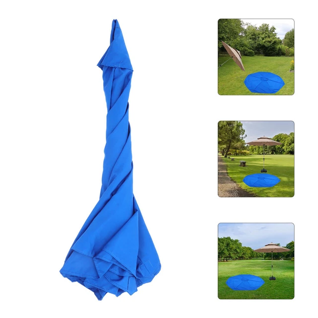 Tettoia Di Ricambio Per Ombrellone Da Giardino 2,7 M - 8 Stecche - Resistente UV E Impermeabile
