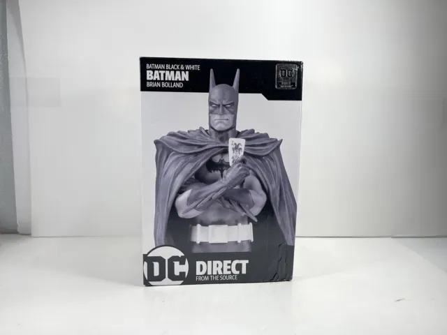 DC Direct Batman Black & White Brian Bolland Polyresin Statue