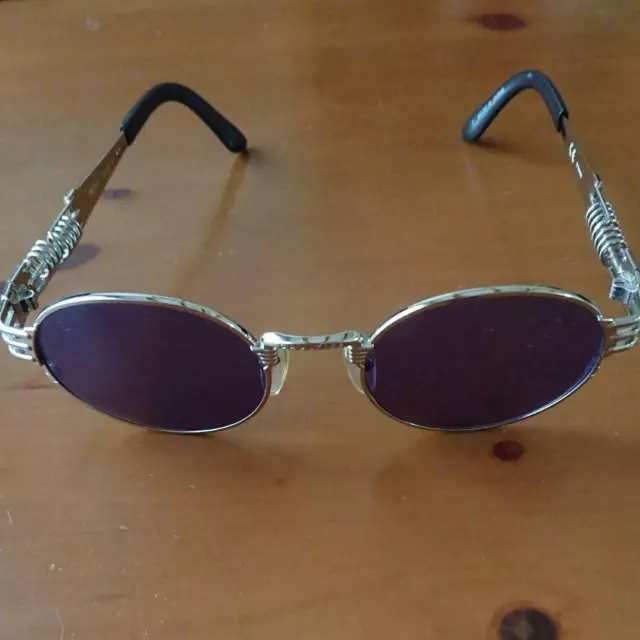 AUTHENTIC JEAN Paul Gaultier 56-6106 Silver Frame Lenses Sunglasses $1,350.00 - PicClick
