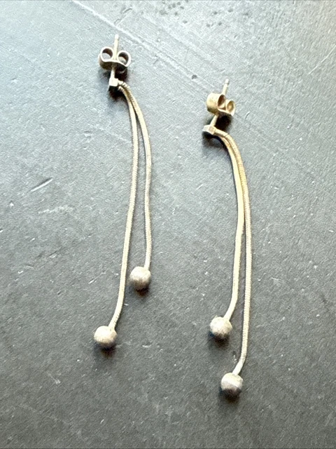 Boucles D'oreilles Clips Vintage - Créateur Henry Perichon - Anciennes, Occasion