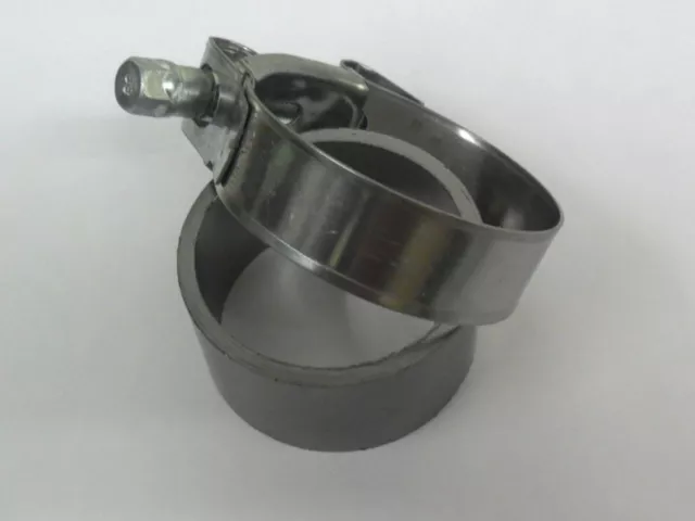 STAINLESS STEEL EXHAUST CLAMP & GRAPHITE SEAL for GSF1200 BANDIT
