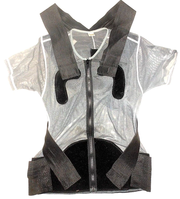 ALIGNMED SPINAL Q RX Spine & Scapula Lumbar Stretchy Brace VestXXLNew