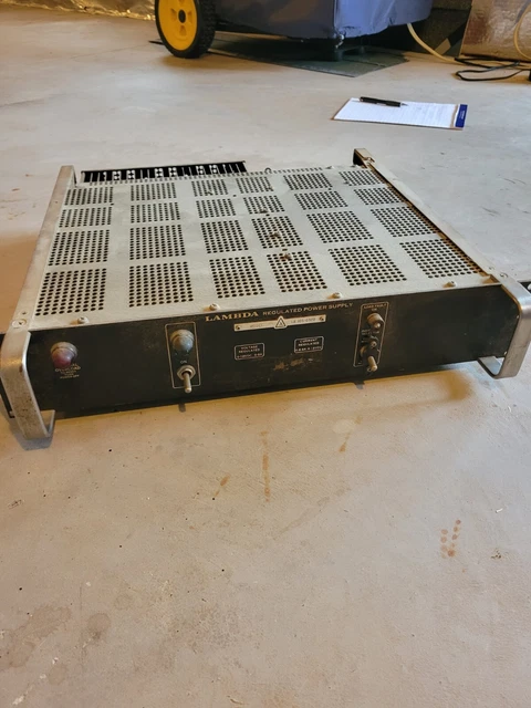 Lambda LE105-0320, 0 to 18 VDC, 0 to 8 ADC Regulated Power Supply