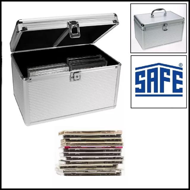 Coffret collector CD DVD Argent Étoile Safe 225 Pour 50 CD Ultrahd En