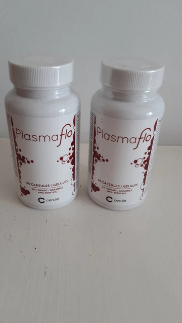 2 boites plasmaflo 120 capsules cerule