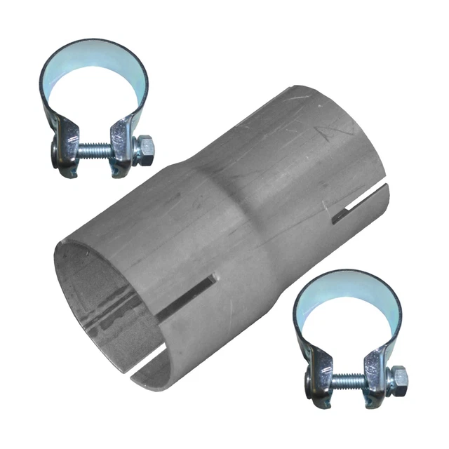tube 50mm à 55mm Réducteur de gaz d'échappement en acier Connecteur Tuyau i*
