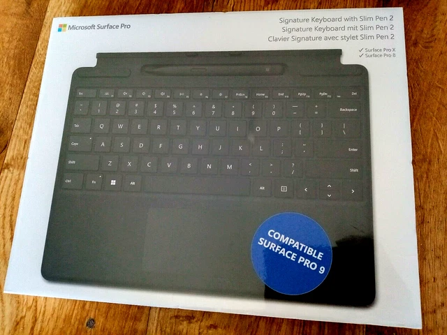 Microsoft Surface Clavier Signature + STYLET Slim Pen 2 Alcantara AZERTY 1864