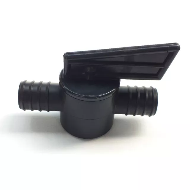 25 mm 1 Zoll Inline Wasserhahn Schlauch Verbinder Wasserfluss Flexi Rohr Koi Teich Garten