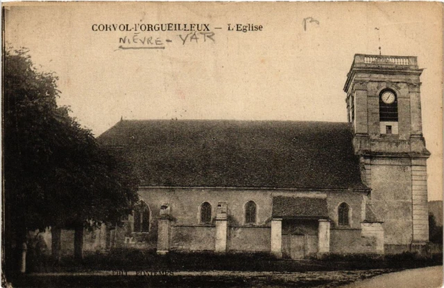 CPA AK CORVOL-l'ORGUEILLEUX - L'Église (456658)