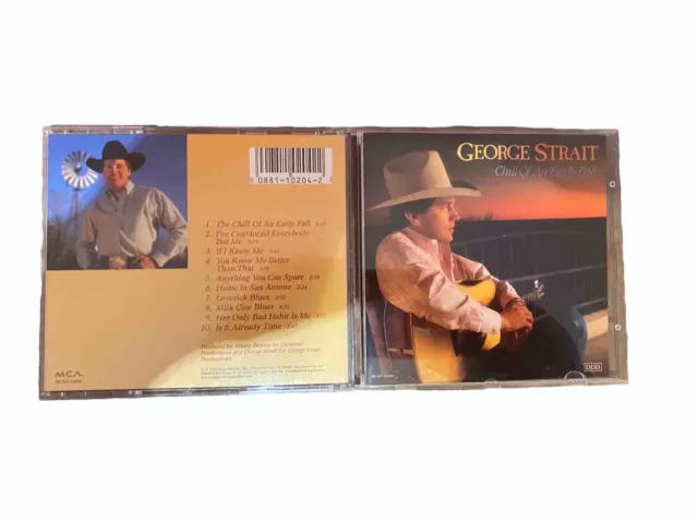 George Strait   Chill Of An Early Fall
