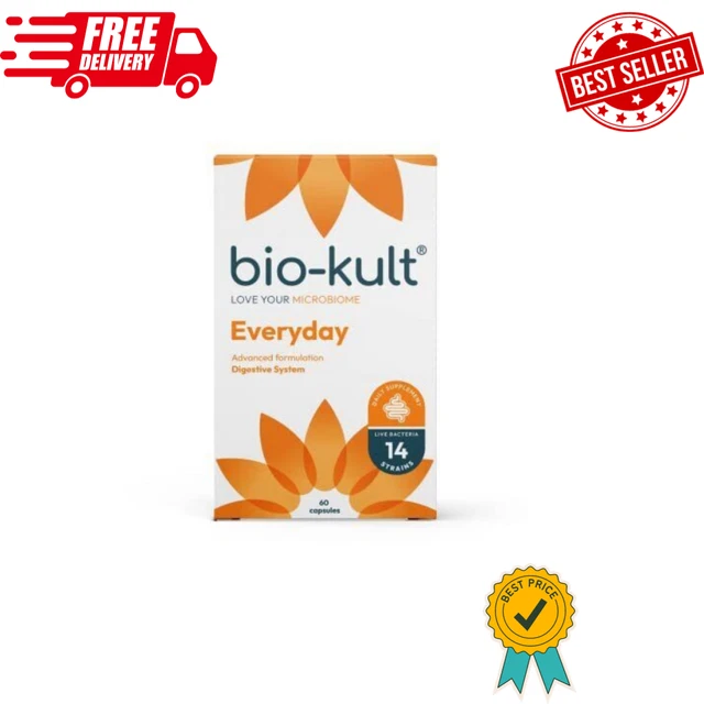 BIOKULT ADVANCED MULTISTRAIN Formulation Probiotic for Digestive