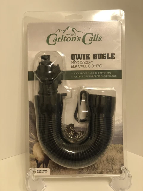Qwik Bugle MAC DADDY® Elk Call Combo Wayne Carlton Calls® Hunters Specialties®
