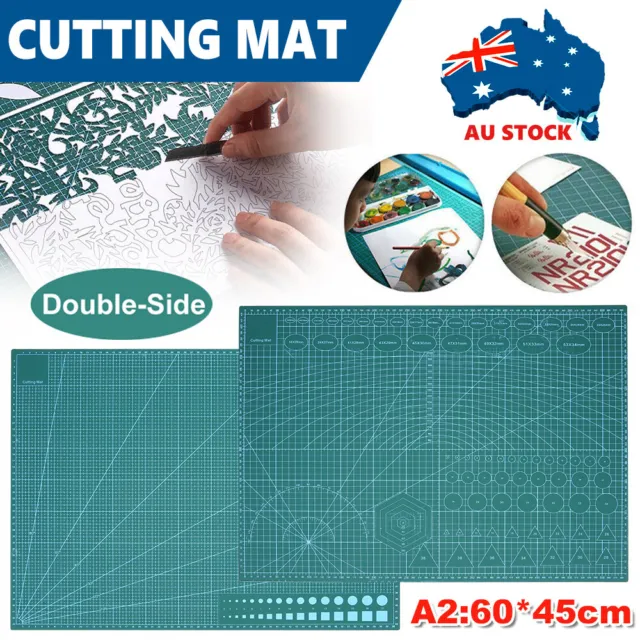 60*45cm A2 Cutting Board Cameo Mat Grid Line Self-healing Board Craft Card  Multi