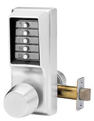 Kaba Ilco 1031K 2-3/4" Backset Combination Entry Mechanical - Chrome
